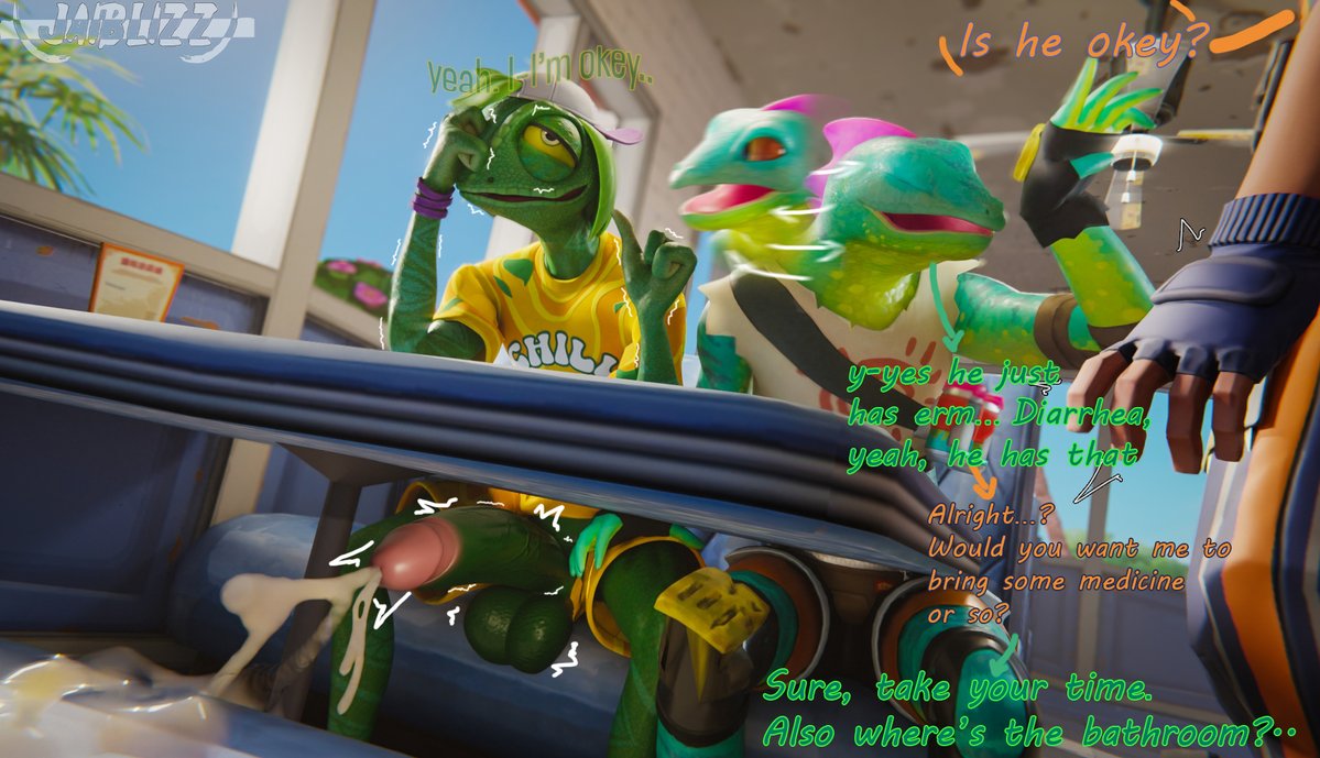 jaiblizz3's tweet photo. Well it didn't go as plan or maybe this one was the plan all along?

It was fun working on this mini comic.

Ziggy: @lPickleJuicel 
Lizzik: @dollymolly323 https://t.co/Zl7oNQ5Jin