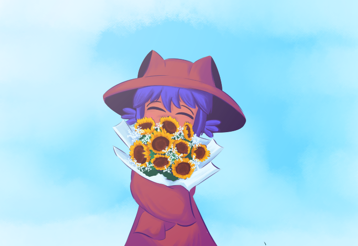 VenomDorian0813's tweet photo. Niko with some sunflowers. 🌻

#Oneshot #OneshotGame https://t.co/yMnYvQRMi7