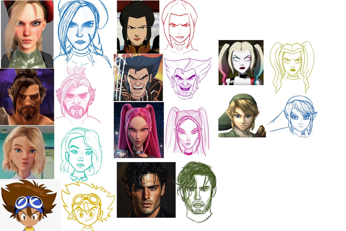 LazyButDrawing's tweet photo. Some of this week’s practice!
#artbeginner #learningtodraw https://t.co/DzWvi2OtNe