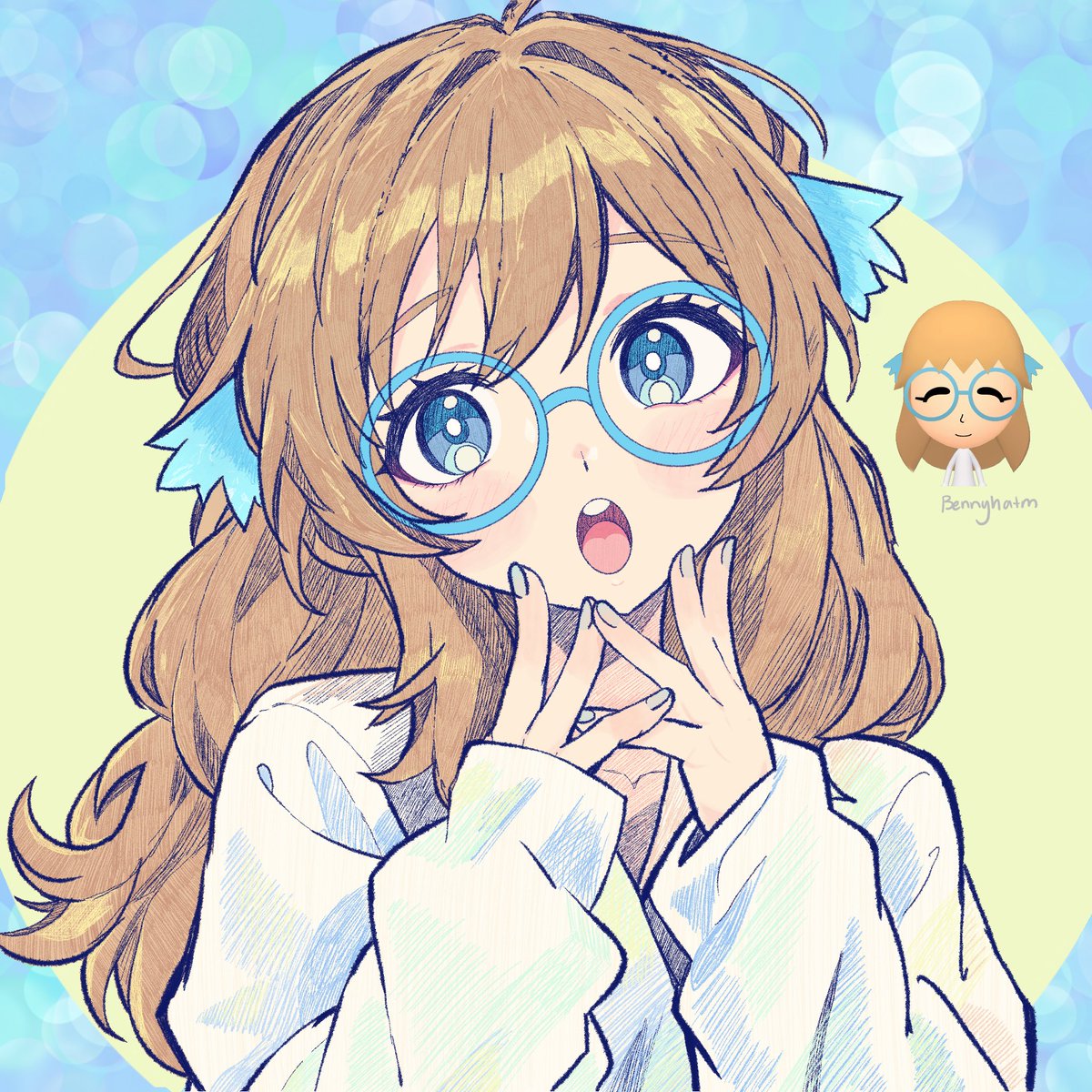 dollartreekey's tweet photo. drew mii art for @carrotchomper99! https://t.co/J5wL9ED3fd