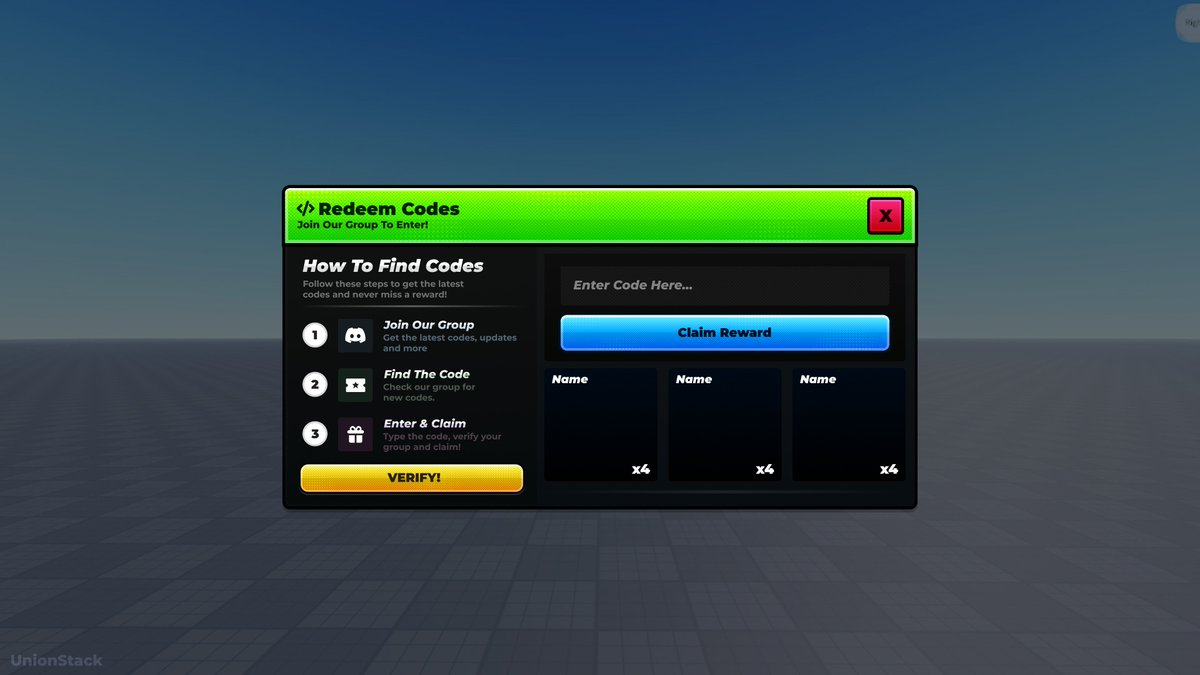 UnionStack_'s tweet photo. ✦ | Codes UI

Tried a new style for practice

#Roblox #RobloxDev #UI #RobloxUI

- Commissions Open https://t.co/B0F0lujvSU