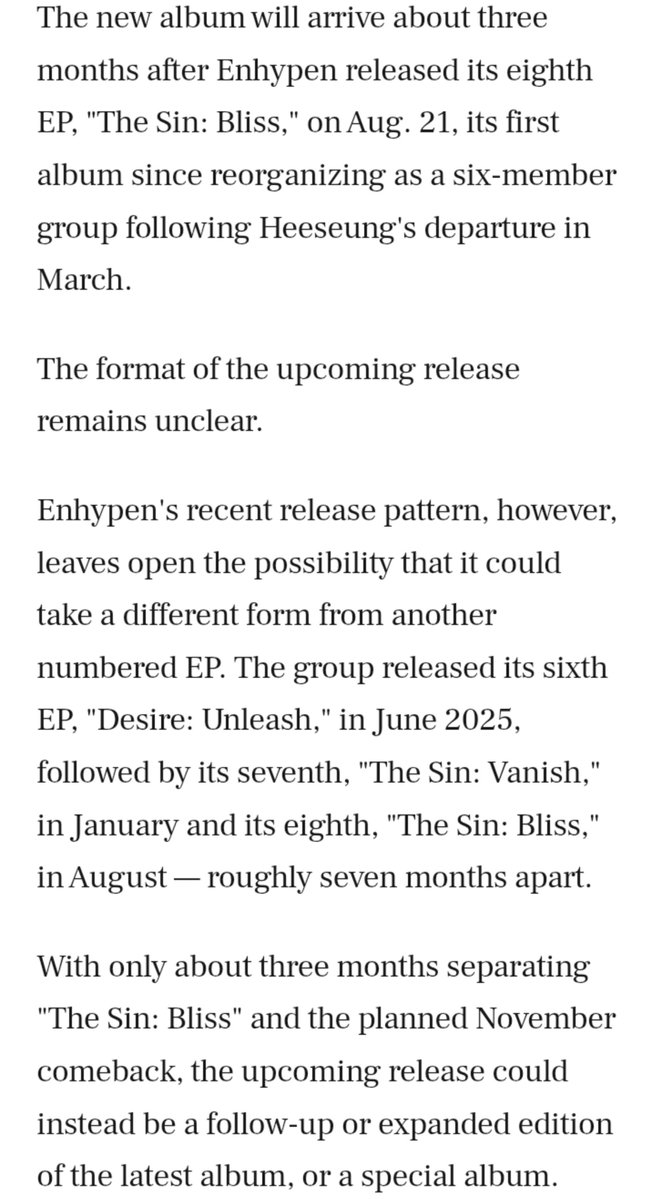jakeyclub's tweet photo. ENHYPEN NOVEMBER COMEBACK CONFIRMED 😭😭 https://t.co/22eSQhIlPu