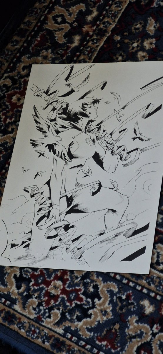 dextersoy's tweet photo. Absolute Cassandra Cain https://t.co/eWycH5MD8F