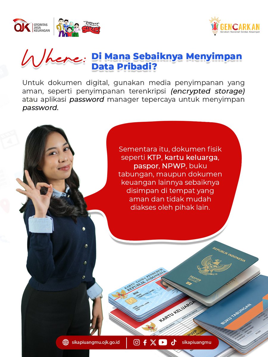 IntanCharamel's tweet photo. Satu informasi kecil yang dibagikan hari ini dapat menjadi bagian dari “puzzle” yang melengkapi identitas Sobat di kemudian hari. Simak tips selengkapnya pada artikel di https://t.co/nsk0s9bPNt. #SikapiUangmu #OJK #LiterasiKeuangan https://t.co/G42PoKyEua
