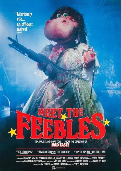 cx03377's tweet photo. ６４２・ミート・ザ・フィーブル　怒りのヒポポタマス（１９８９・ピーター・ジャクソン）K's cinema https://t.co/YRs2Eu6xMr