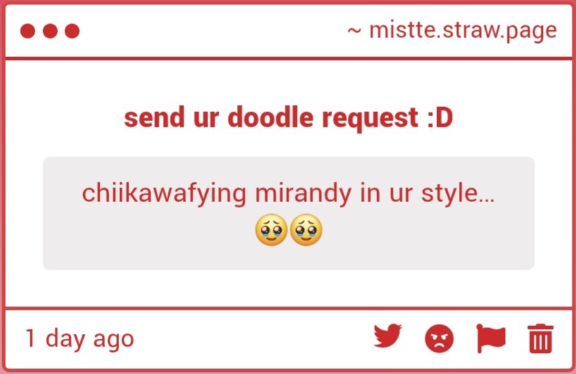 mistte_'s tweet photo. is that...chiikawa x mirandy :O https://t.co/h8ZkiI37j8