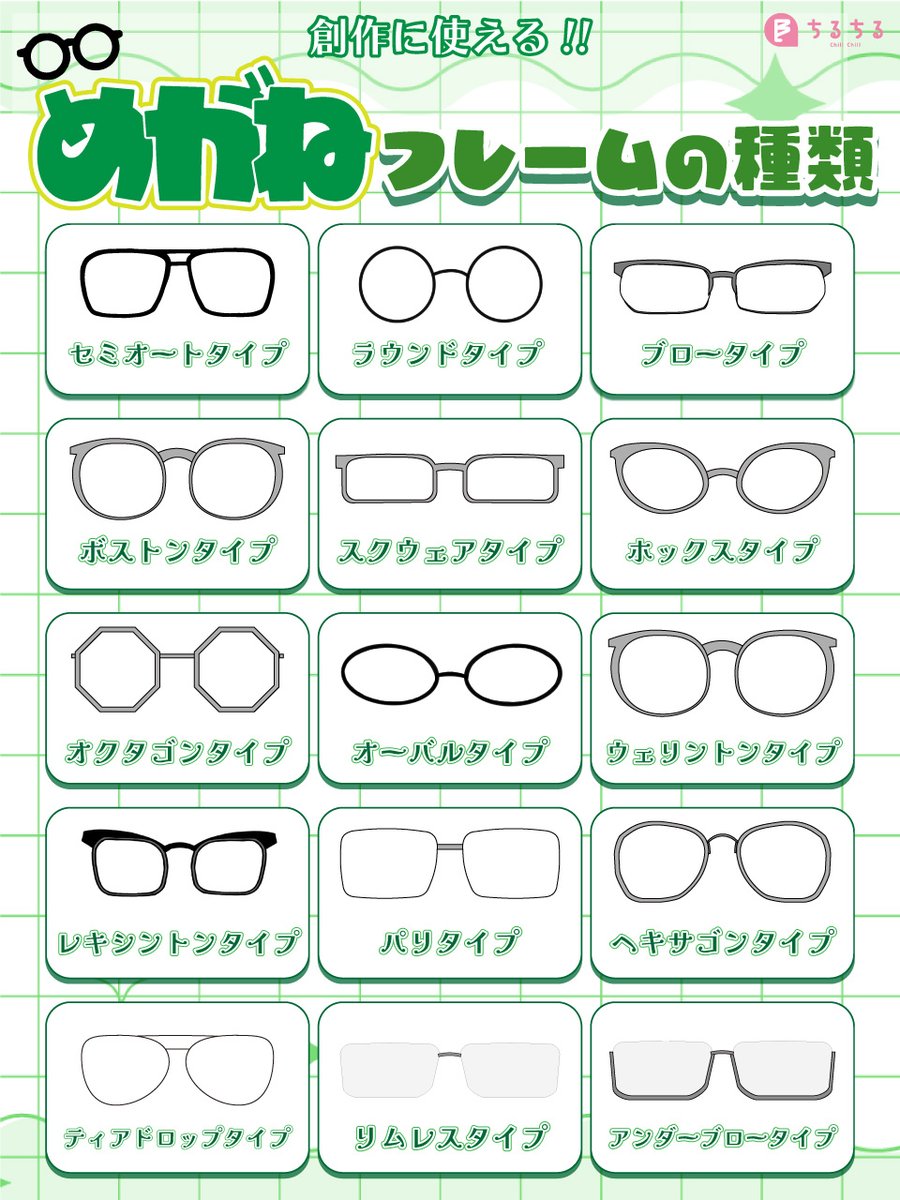 BLsommelier_801's tweet photo. ˗ˏˋ👓10/1はメガネの日👓ˎˊ˗

メガネフレームの種類をまとめてみました👓💖
皆さんはどれが好きですか？💭 https://t.co/XX2Hxhyb5X