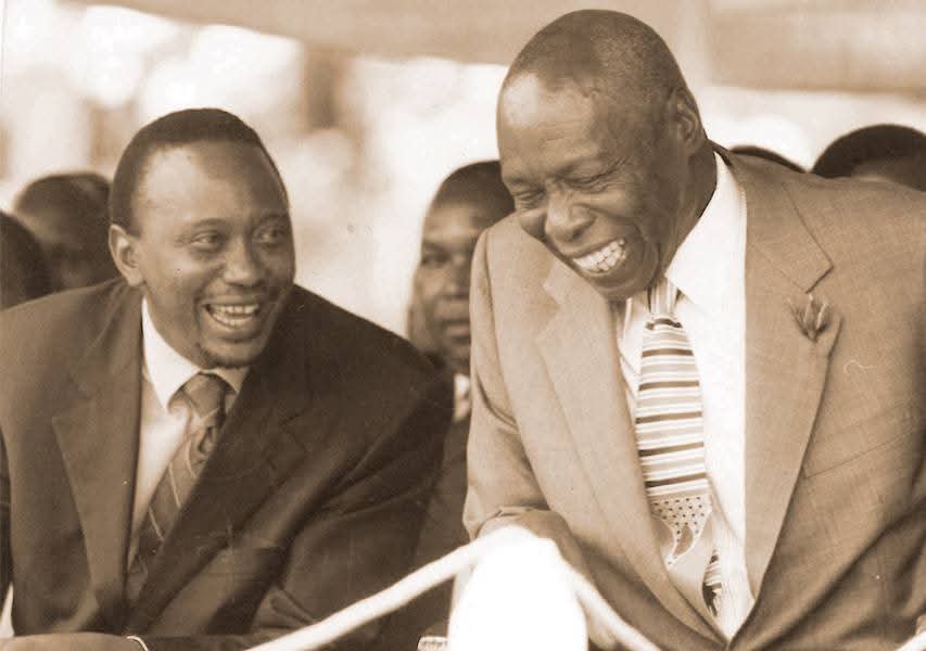 timothyturunga's tweet photo. On Christmas Day 1997, the people of Gatundu South woke up to a miracle. A car had  plunged into the River Thiririka, conveniently located right next to Uhuru Kenyatta’s home. There were bloodstains on the bank, a weeping nephew on the news, and a missing peasant candidate named Moses Mwihia. It was intensely emotional. The only problem was that the "corpse" was alive, the blood was from a local slaughterhouse, and the whole affair was a masterclass in political gaslighting.

Moi had pulled out all the stops to ensure Uhuru was the front-runner for the Gatundu South parliamentary seat. But the best-laid plans of mice and men often go awry. It all began in a Thika bar late one night in October 1997. Beer crates were stacked, nyama choma was devoured, and the mouths of wise men were spewing a winning conspiracy. The agenda? Destroying the political career of the 36-year-old heir to the throne, Uhuru Kenyatta.

The plot was lifted straight from a 1992 playbook. In Gachoka, a DP candidate named Norman Nyagah had "vanished" days before the election, blamed KANU, and won by a sympathy landslide. Mwihia’s team, including his nephew Samuel Mwihia Kariuki and a sharp young man named Moses Kuria, decided to pull the same trick but with more theatrical flair.
They just needed a scapegoat, and they picked the Kenyatta family and Daniel arap Moi's regime. The script was simple: tell the world that a powerful, aristocratic cabal had kidnapped a poor peasant who only wanted to liberate the people, killed him, and thrown his body into a river. It was a bold lie.

The great family was already deliciously divided. Ngengi Muigai was supporting his cousin Uhuru, but Ngengi's brother was backing the "sinner" Mwihia. The conspirators knew they had to strike before the final weekend before Christmas.

Kimani Muigai, a neighbor of the Kenyattas who had shared many muratina drinking sprees with Uhuru, caught wind of the plot. He tried to warn Kenyatta, but in a pre-cellphone era, he couldn't reach him. Instead, he told a Kenyatta cousin, who promptly snitched to the wrong side. Uhuru remained blissfully unaware of the tsunami heading his way.

On December 24, 1997, the trap snapped shut. Samuel Kariuki called the media with a mouth-watering Christmas scoop: his uncle Moses was missing, last seen meeting civic candidates, and had received threats from "powerful KANU people." It was a Christmas gift to every bored newsroom in Kenya. While politicians, thieves, and prostitutes took their holiday break, the "peasant candidate" became a national martyr.

Mwihia’s operatives visited a slaughterhouse at night to collect a bucket of animal blood. They found a car resembling Mwihia’s and dumped it in the river. When Christmas morning dawned, Gatundu exploded into instantaneous pandemonium.

"After killing J.M. Kariuki and Robert Ouko, now KANU has killed our own Moses Mwihia! Ngai!"

The anger was a living, breathing beast. The location of the fake killing was chosen with surgical cruelty: Ichaweri, the most populous area in Gatundu and home to the region's elite, right next to Uhuru's nerve center. The people abandoned their Christmas festivities and redirected their rage from anti-Moi to anti-Kenyatta. Uhuru's posters were defaced. He had gone from having 30 days, to three days, to suddenly just one day to fight a tidal wave of sympathy votes. Meanwhile, Samuel Kariuki, a gifted actor, maintained a flawless pose of grief, feeding the media a daily diet of sorrow. 1/2

For best History and Investigative stories follow @timothyturunga

(continuation in comments)