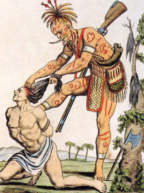 Wild_Horse's tweet photo. I am officially making the offer of my services to any cucked Western nation to act as your crime deterrent. 

If migrants are raping/abusing your kids, I will scalp them in full Comanche ceremonal garb on live television. I'll be the bad guy.

Crime guaranteed to plummet. https://t.co/SBgyhHNCvo