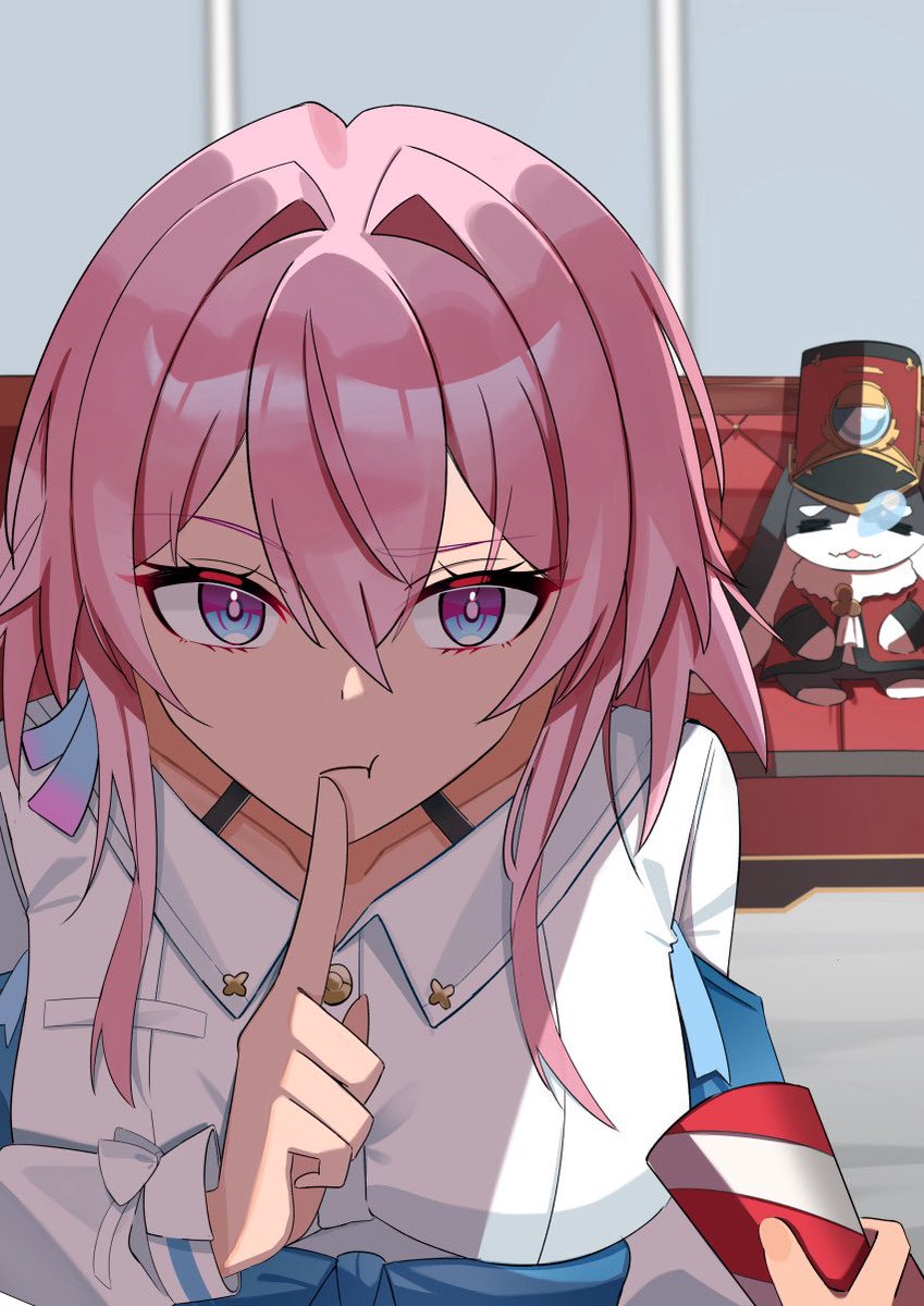 PH0T0MARCH's tweet photo. "shhh ~ ! we can't wake him up ! let's go have fun in my room , it's nice and quiet no one can hear us ! 🤭" 🩷 https://t.co/sfl5xYV7jn