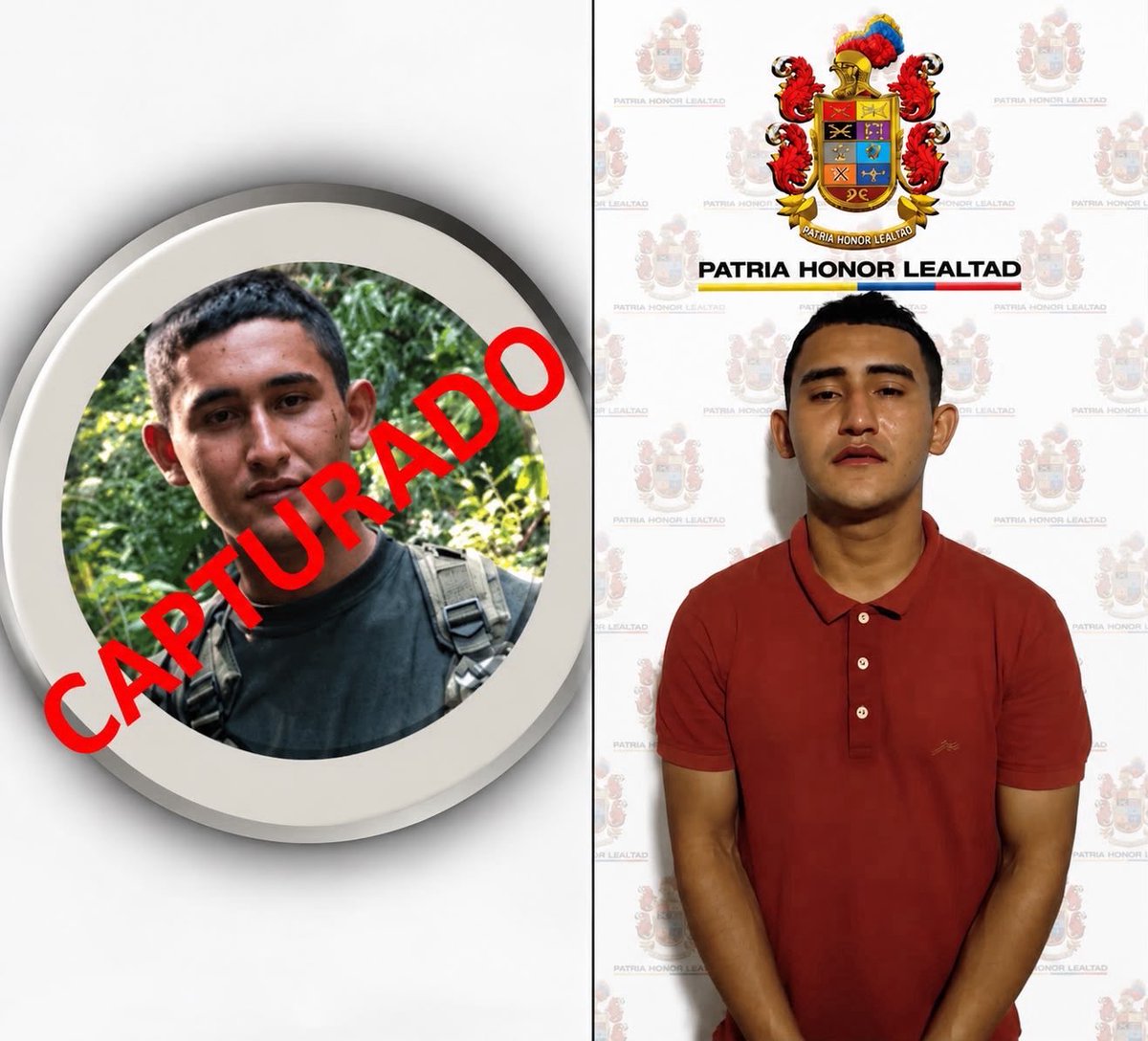 ABDELAESPRIELLA's tweet photo. DOS GOLPES CONTRA EL CRIMEN EN LA VIRGINIA Y TIBÚ

En la Operación Fantasma, la Policía capturó en La Virginia a 16 integrantes de la red de narcotráfico y sicariato de La Cordillera, entre ellos alias “Manotas” y “Michael”. La venta de bazuco y cocaína.

En el barrio Villa Paz de Tibú, el Ejército, la Fuerza Aérea y la Policía capturaron a alias “Pollo”, cabecilla de comisión de la Estructura 33. Se le investiga por su relación con el asesinato de Mónica Liseth Beltrán, de 14 años, víctima de reclutamiento forzado. Le incautaron una pistola y 12 cartuchos.

Seguiremos golpeando sus mandos, sus armas y sus rentas criminales.

¡Los vamos a acabar!

¡Firme por la Patria! 

¡Que viva Cristo Rey!

(A.D.L.E) 🇨🇴 🐅