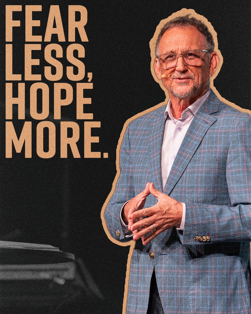 ThePCDRandy's tweet photo. Fear is loud. It tells us everything that could go wrong and makes the worst feel inevitable.

But hope has a voice too, and our hope isn’t wishful thinking. Our hope is Jesus.

Today, I’m choosing to fear a little less and hope a whole lot more. You with me? https://t.co/7OlsbY7hhs