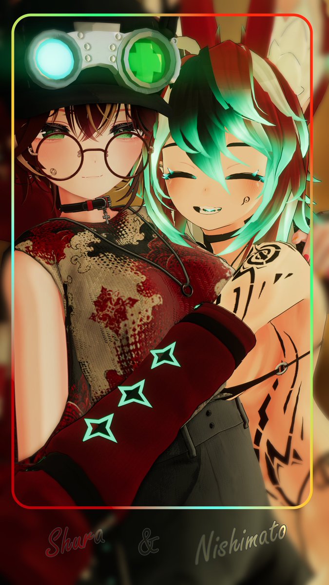ShuraLocklear's tweet photo. Enjoying each others company ~🧡
(w/@Nishimato_San)
#Selena3D #VRChat https://t.co/8tI3zSsexk