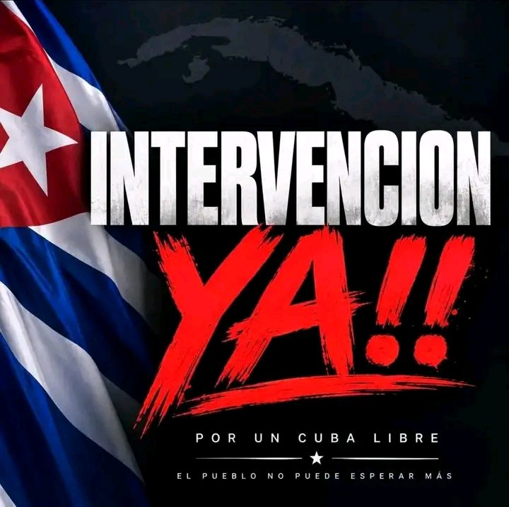cubanolibre48's tweet photo. Es el único camino contra una tiranía criminal y genocida. @POTUS @SecRubio no cedan, rendición incondicional del castrismo por las buenas o por las malas! #Cuba lo necesita! https://t.co/VJwS47HOKa