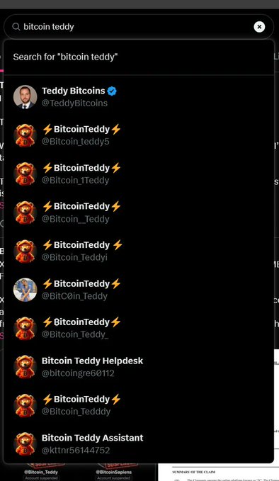 wander4r's tweet photo. WTF? x sued some bitcoin thing for running farms on twitter, it was legit a cult on twitter? this is a pve runner no?

Read what he said, they sued bitcoin_teddy if u search it up its a massive cult

https://t.co/Y145NQkRoZ https://t.co/7gU2XL2kiL