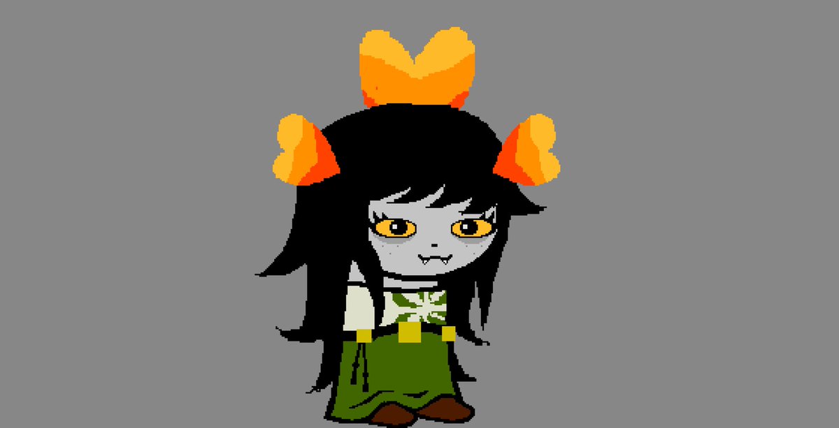 flowerytwt's tweet photo. my #trollsona updated hi guys #homestuck https://t.co/8ecp5r5ALl