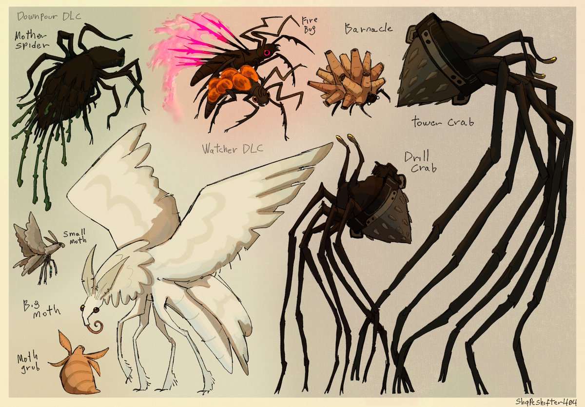 shapeshifter404's tweet photo. #rainworld
arthropods https://t.co/xgYMu4xM4k