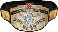 darrenrovell's tweet photo. Newly up for auction at @HeritageAuction: The 1985-89 Intercontinental Championship Belt Owned by Tito Santana, Macho Man Randy Savage, Ricky Steamboat &amp; The Honky Tonk Man.... https://t.co/YMsoRAMWZX
