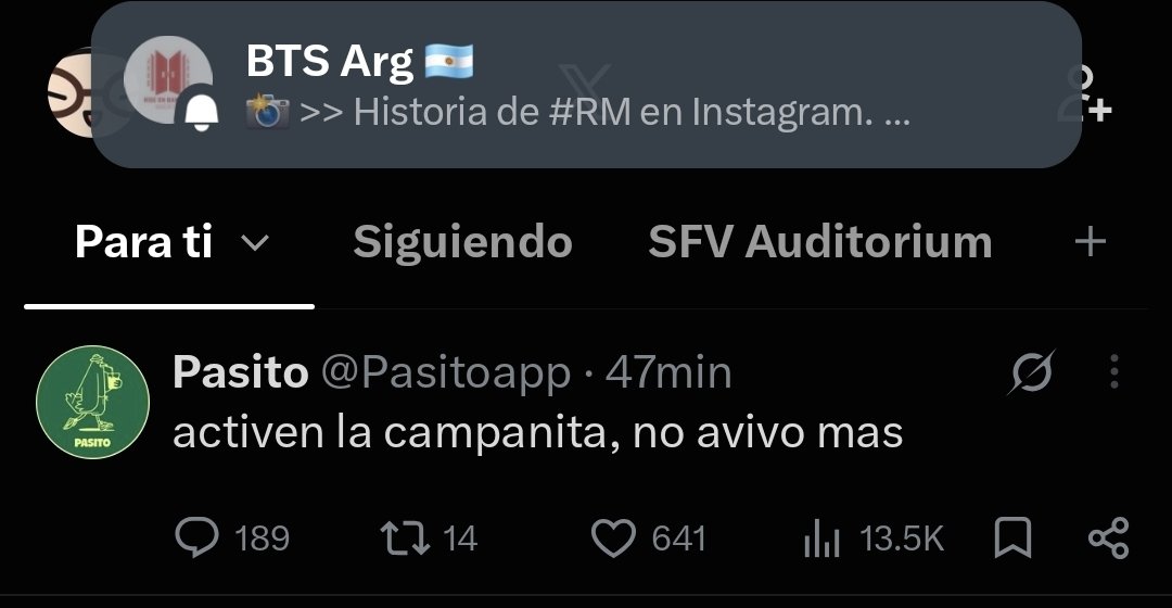 unsahumerios's tweet photo. 47min y una noti de bts… que más necesitas https://t.co/U8X9doSELy