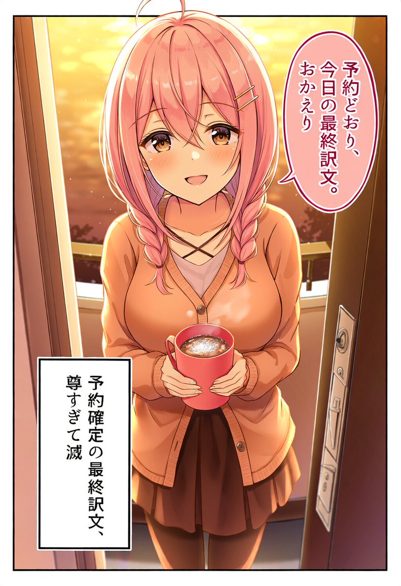 dfachiano's tweet photo. いってらっしゃいは、一日の最初の訳文(2/2) https://t.co/z7HyVwBxBI