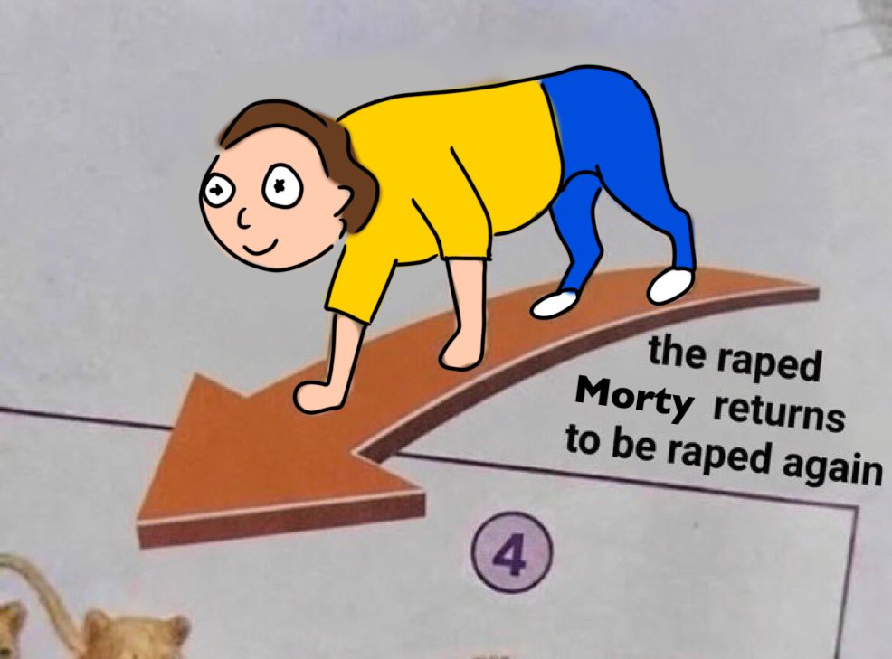 Mortyycurse's tweet photo. #rickorty https://t.co/TZ7ykpdy55