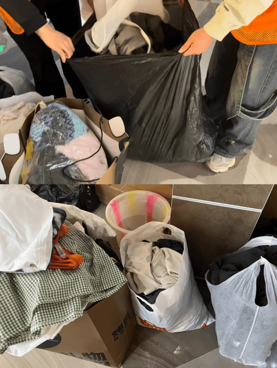 MarlinChrizhvr's tweet photo. Took an afternoon to sort out old stuff from my closet. Sold what I don't need, donated wearable pieces, and kept only the ones that spark joy. Feels so light now! https://t.co/QqrGMDvHPC