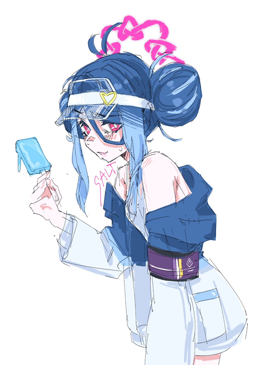 saltyhal0's tweet photo. Fubuki 
#BlueArchive #ブルアカ https://t.co/HX5v8UeSsu