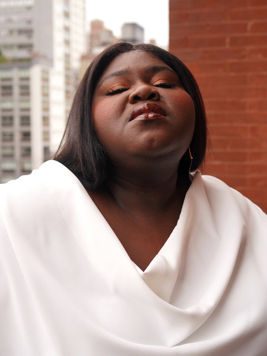 blackishpress's tweet photo. Gabourey Sidibe looks gorgeous while promoting AHS. 📸 https://t.co/vD0YxHUgVA