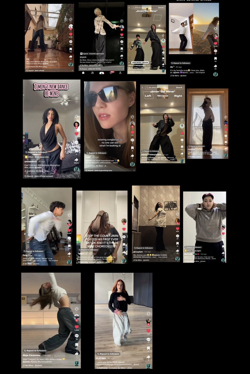 JiminLatinoFB's tweet photo. 10 millones de visualizaciones en el primer TikTok de Jimin 😎😱

6.2 millones de suscriptores. Seguido de personas realizando la coreografía de Jimin, aún cuando es muy difícil de bailar. Espero Jimin vea todo esto.

CONGRATULATIONS JIMIN https://t.co/1qIZuMFUUq