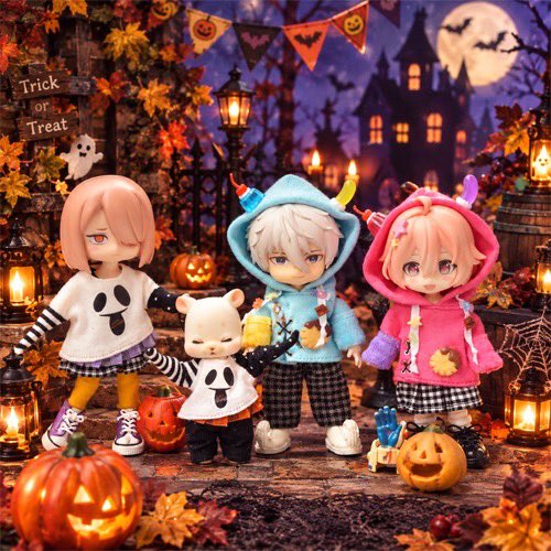 vialactea_mayu's tweet photo. 【受注販売のお知らせ】

9/30(水) 21:00ハロウィン🎃アイテムの受注販売がございます。

【1/12サイズ】
●お菓子なモンスターパーカー(2タイプのデザイン・フードサイズ選択可能)
●おばけカットソー

※上限ありの受注になります🙇‍♀️ https://t.co/js7DuOiBTe