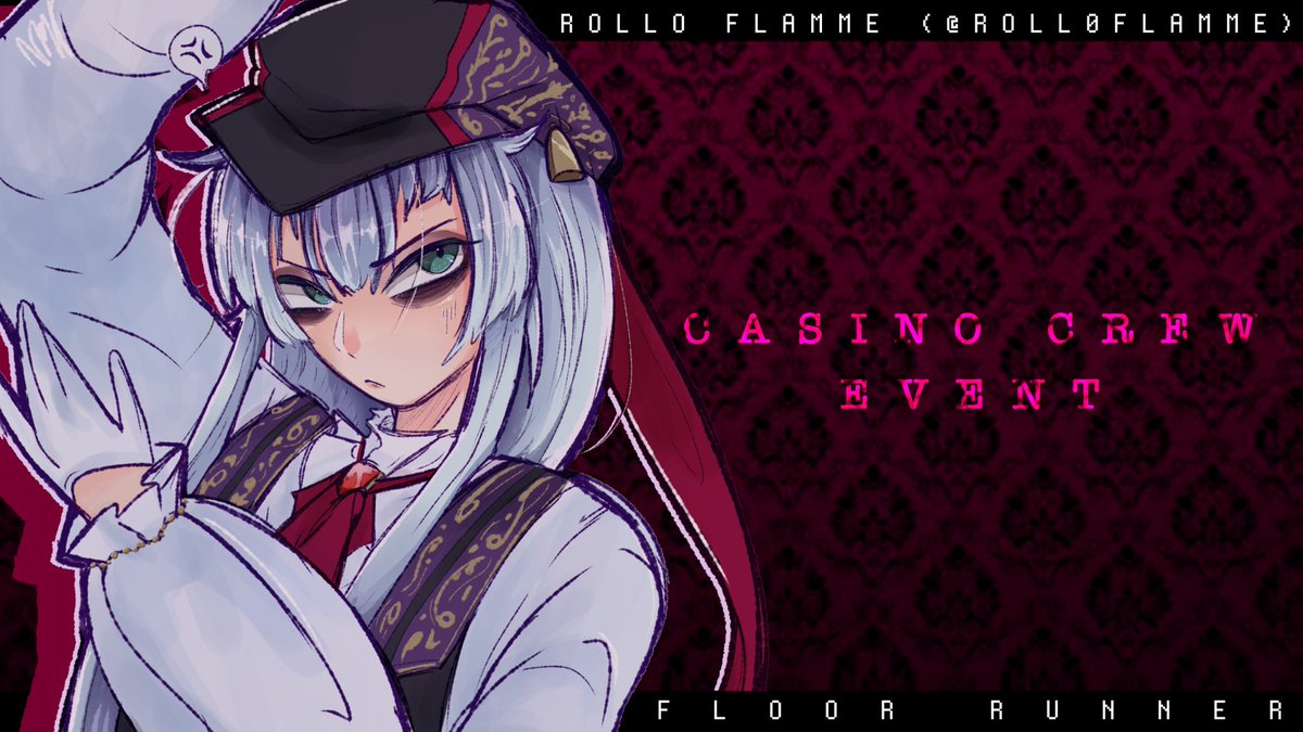 ROLL0FLAMME's tweet photo. ⌞ NEW EVENT ⌝ 
.
.
.
┈ CASINO CREW ┈
Duration: Until we get another event idea
꒱ collab with @JACKHOWL__ .ᐟ 

⇊ https://t.co/yzWXnAfnOd