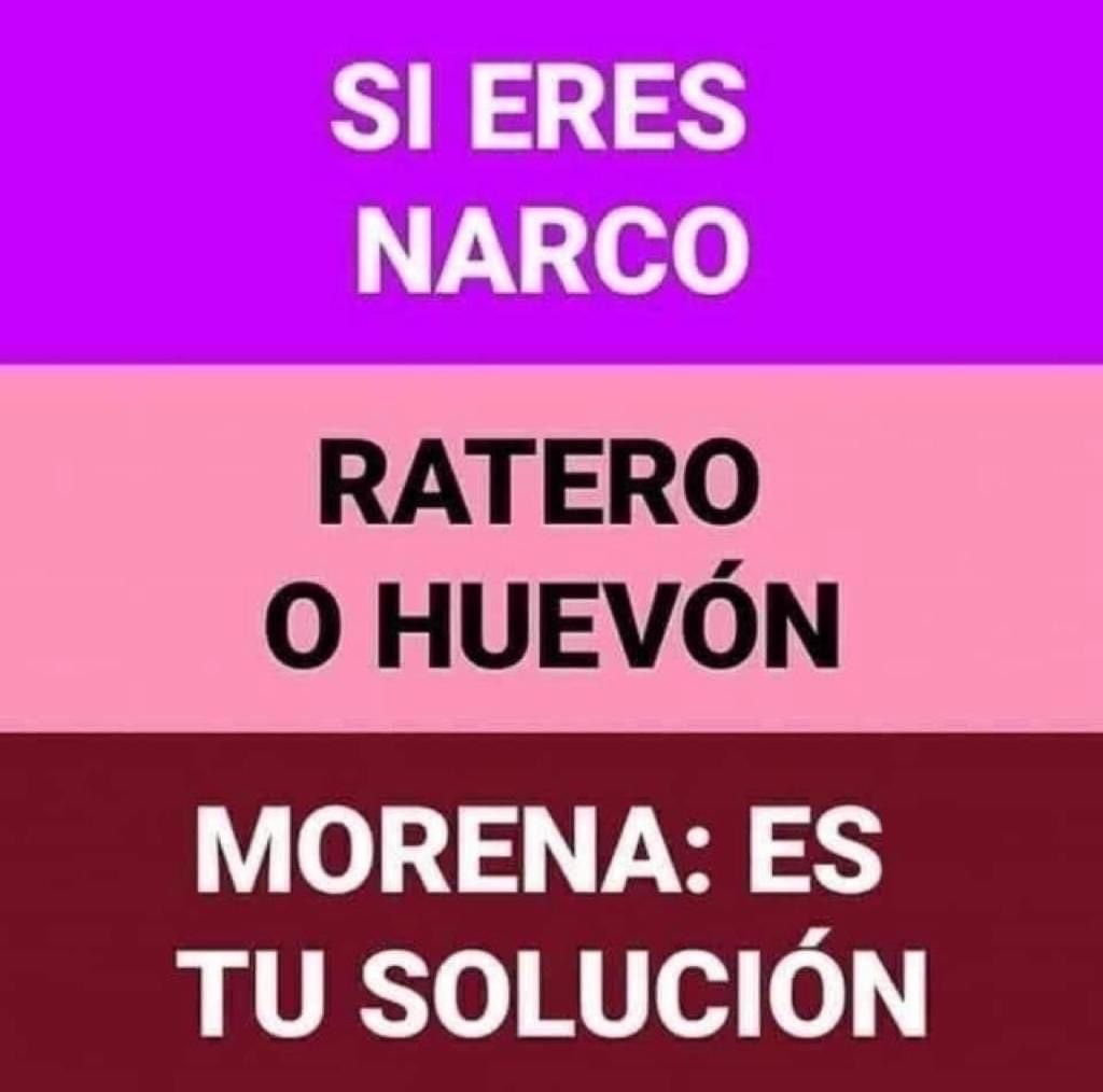 Andbasie's tweet photo. @GARCIPAVON @A_MontielR Lo que realmente queremos @A_MontielR  es un México sin @PartidoMorenaMx  #NarcoPoliticosMorena 
#NarcoPoliticosMorena 
#NarcoPoliticosMorena  porque son el mal del país https://t.co/hc9x7pZRPG