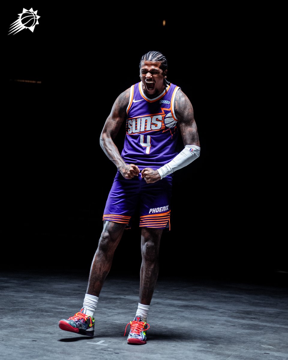 Suns's tweet photo. 2026 Phoenix Suns Media Day 🎬 https://t.co/olAL16U3zX