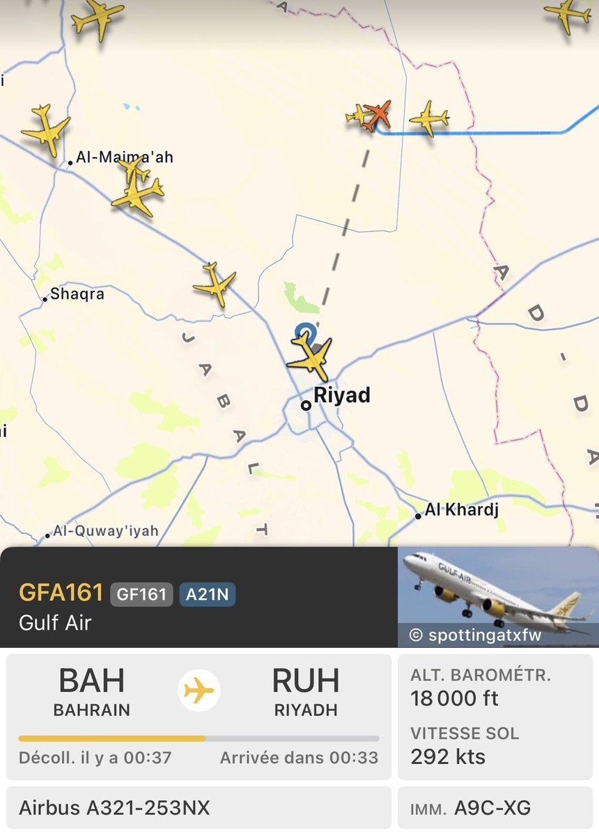 MideastIntelX's tweet photo. Flight operations at King Khalid International Airport in #Riyadh were suspended due to Houthi attacks https://t.co/yGrRrtGa9m