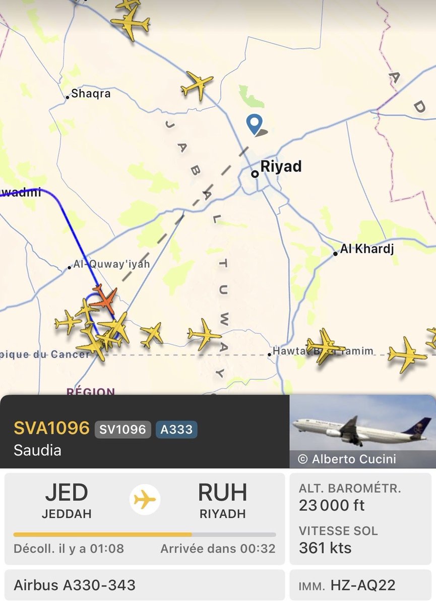 MideastIntelX's tweet photo. Flight operations at King Khalid International Airport in #Riyadh were suspended due to Houthi attacks https://t.co/yGrRrtGa9m