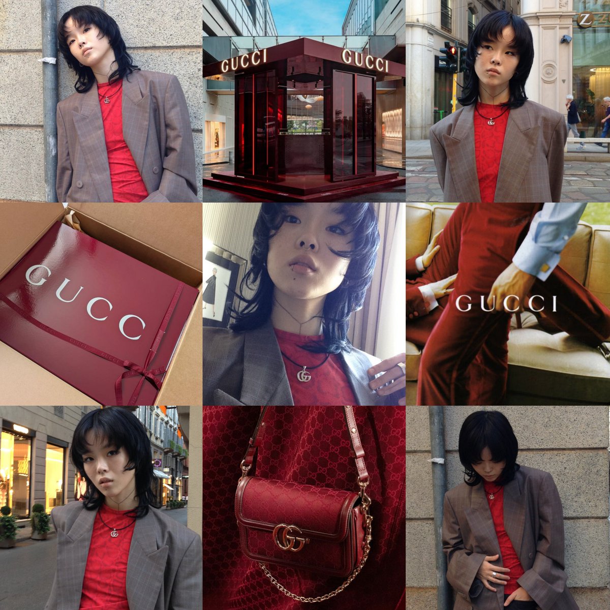 Aurlizzie's tweet photo. DIOR PRINCESS        &amp;     GUCCI  PRINCE https://t.co/p8OPthiPU5
