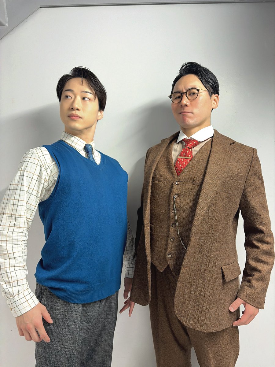kentaactor's tweet photo. みんな✨
おはよう☂️

今日は、享士と最後のハリポタ。4年目キャストとして共に時間を過ごした。身長も誕生日も年齢もほぼ一緒で楽屋も隣で。いっぱい助けてもらった。
元気で天然で時々ダークで。

本当に出逢えて良かった。
最後までよろしく、相棒。

魔法の世界へ🪄285st
#ハリポタ舞台
#呪いの子 https://t.co/r5PI5VGKDs