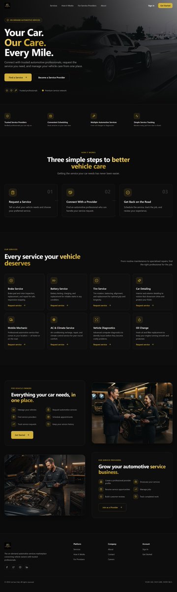 aderibigbe42900's tweet photo. ๐ Building smarter car care, one feature at a time. โก
CarCare Hub connects vehicle owners with trusted automotive service providers all in one place.
In visit honestly feedback
#CarCareHub #AutomotiveTech #CarCare #AutoServices #VibeCoding #Base44 #AIAppDevelopment #NoCode #AppDevelopment #SaaS #MVP #DigitalSolutions #AutomotiveBusiness #CarMaintenance #TechInnovation #InvisitHonestlyFeedback