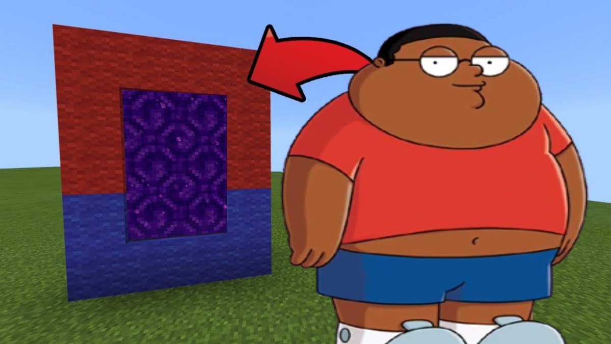 sunsetoverroses's tweet photo. how to open cleveland brown jr portal in mine craft https://t.co/RFr1RJCPoC