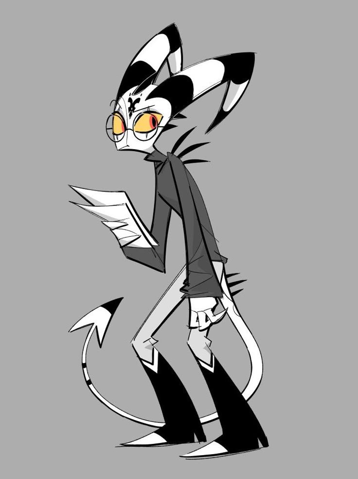 Emma00445's tweet photo. When the paperwork is scarier than the job. 📄���
#Moxxie #HelluvaBoss #HazbinHotel #HelluvaBossFanart #Vivziepop https://t.co/OwPD7Qr8of
