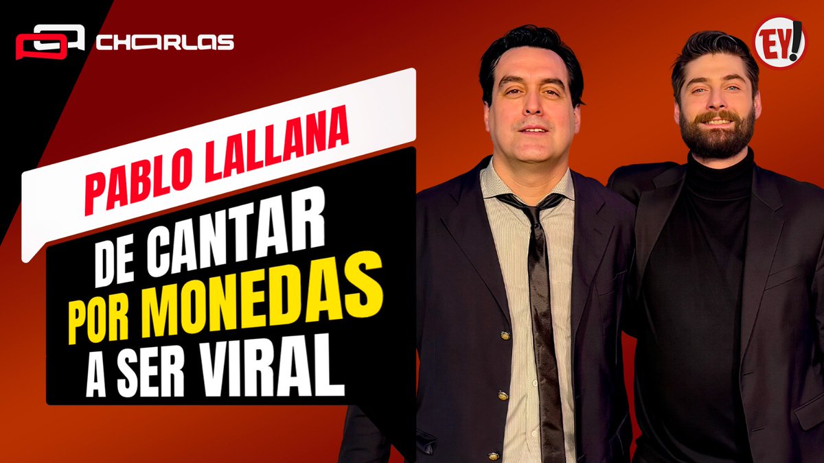 Data24comar's tweet photo. 🔴  Pablo Lallana: cantaba en la calle y se volvió VIRAL | La historia del tenor que sorprendió a todos

CHARLAS por @eyenvivo 
-
Miralo ACÁ👉  https://t.co/9HO2dZLYXw