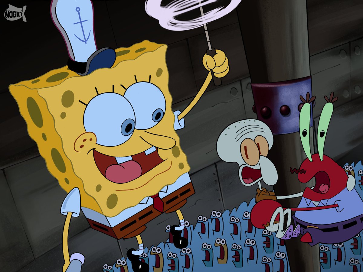 nogkt_og_'s tweet photo. WHO'S HUNGRY??!! #spongebob https://t.co/gstSViGSfe