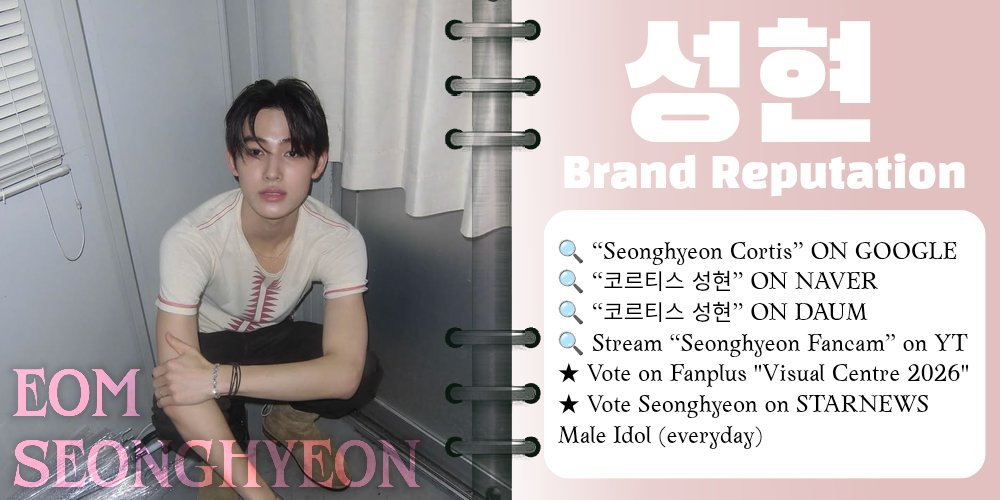 Hyeonville's tweet photo. 2609029 | DAILY B.R BOOST
🎯 300 replies/day
🏷️ Like &amp; RT 

🔍“SEONGHYEON CORTIS” : https://t.co/GyU5S5tdeO
🔍 “코르티스 성현” : https://t.co/GUVLHSOQjv
🔍 Daum : https://t.co/awyKUg2giz
🔍 YouTube  : https://t.co/Le8gR0TUAY

#성현 #SEONGHYEON
#코르티스 #CORTIS
#ACEomSeonghyeon https://t.co/EyijcMvota