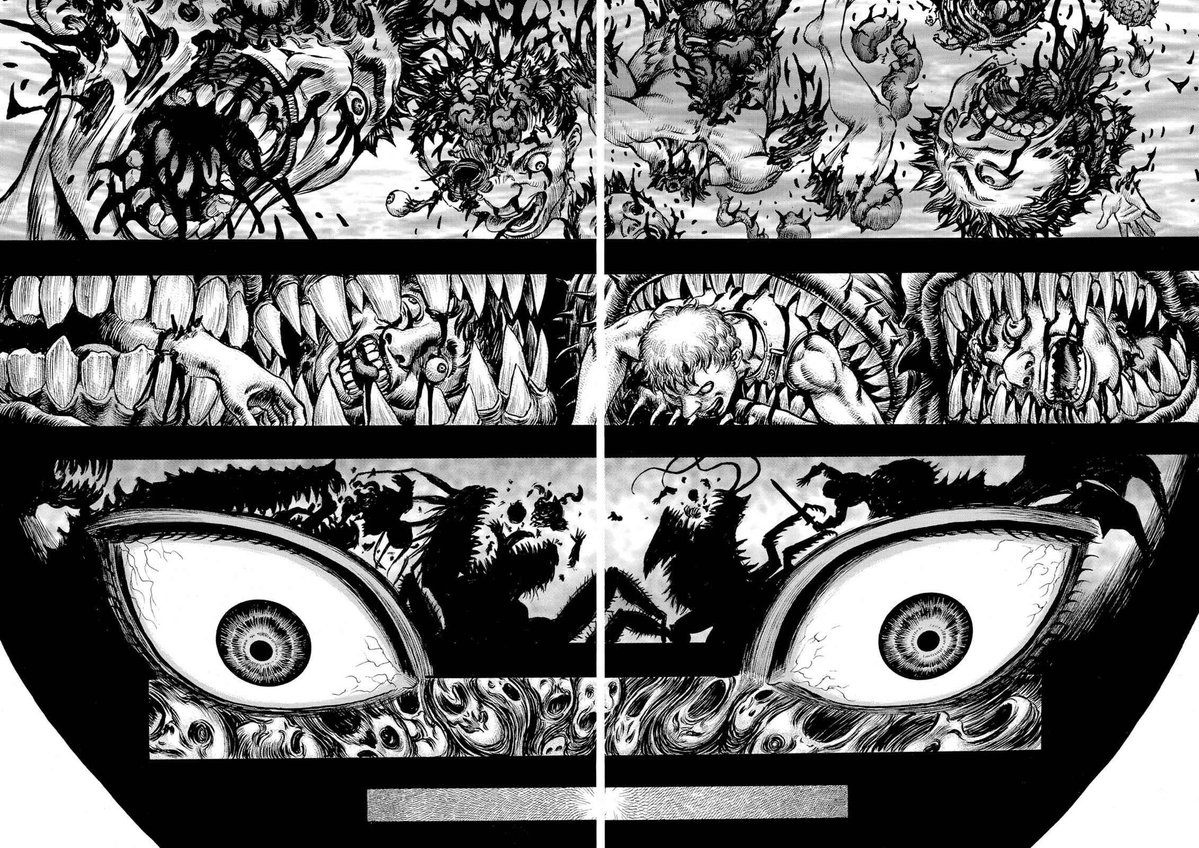 Paramorning1's tweet photo. Berserk é tudo isso mesmo, felizmente https://t.co/RDQLd6JpAy