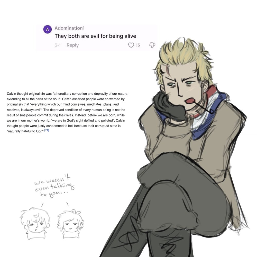 micro_sealtwt's tweet photo. Calvinism slop #hetalia https://t.co/3KfhuXb12A