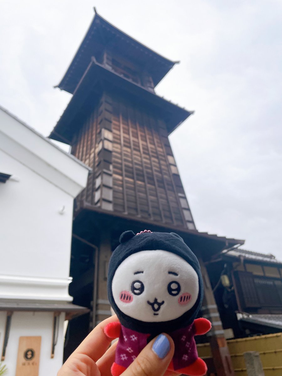 5ooooooo_o's tweet photo. 久々に川越行こうって話になって、行ってきた〜‼️ちいかわもぐもぐ本舗も行けて＆うなぎ食べて＆芋スイーツ 食べて楽しかった🥹🍠天気はギリギリ雨が降らないでくれてラッキーでした✌️ご褒美を糧にまた仕事がんばるど〜🔥 https://t.co/J8iDA5LGhd