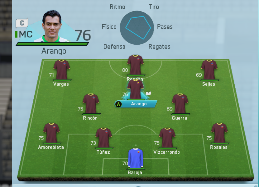 Guezzzt's tweet photo. El Aura que tenia Venezuela en el FIFA 16 https://t.co/FEg7sZAaxj