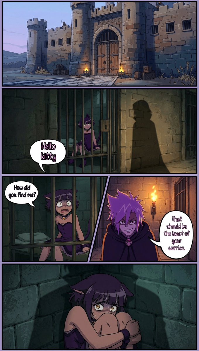 OSIC_1998's tweet photo. It is a fan-made comic that continues the first season of the series *High Guardian Spice*.
Before reading: This comic contains AI-generated images, so there may be visual errors. The decision to read it is yours.
#HighGuardianSpice https://t.co/0S390vWcSs