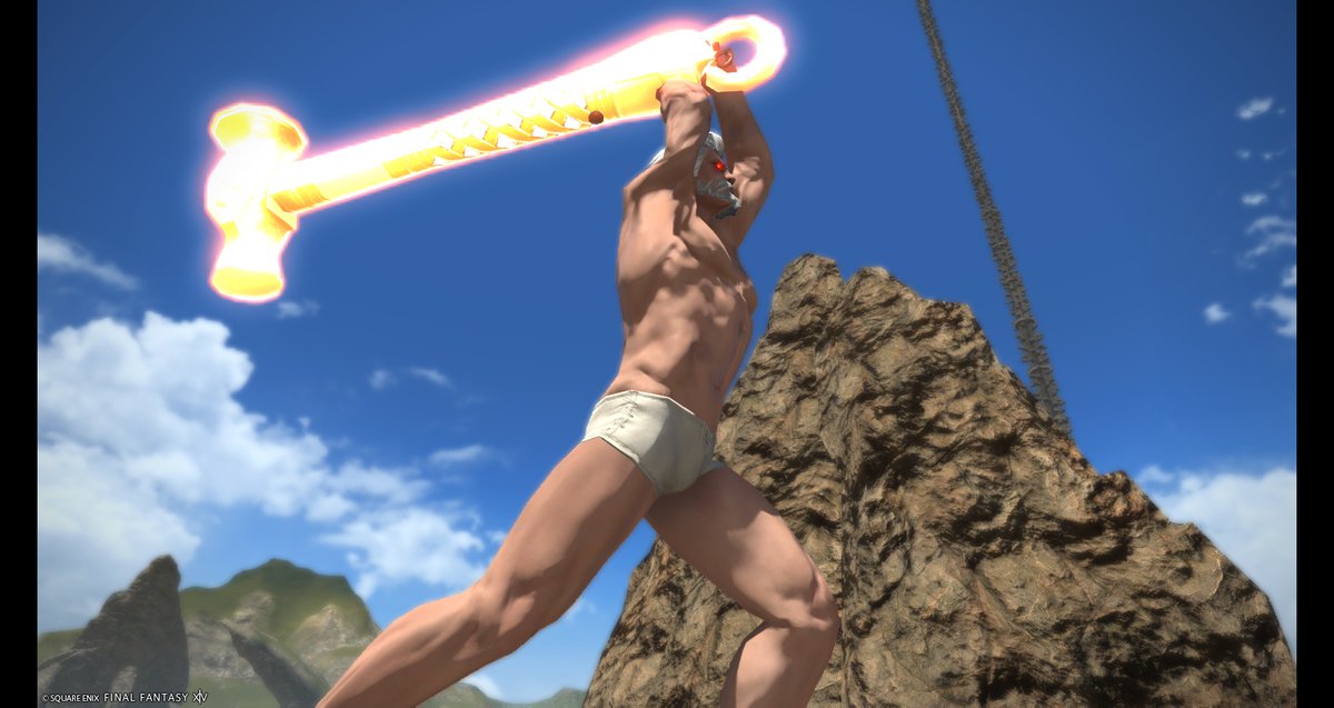 catblack_p38's tweet photo. これがファイナルファンタジー14だよ https://t.co/p6XX1BBEsE