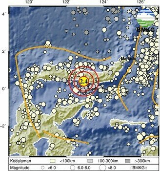 stageof_gto's tweet photo. Info Gempa Mag:2.4, 29-Sep-26 07:32:47 WIB, Lok: 0.39 LU - 122.93 BT (27 km Selatan LIMBOTO-GORONTALO), Kedlmn: 97 km ::BMKG https://t.co/HanqTuoI65